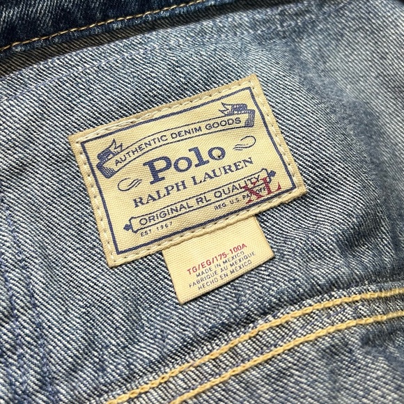 Ralph Lauren Classic Blue Denim Jacket - Picture 4 of 6